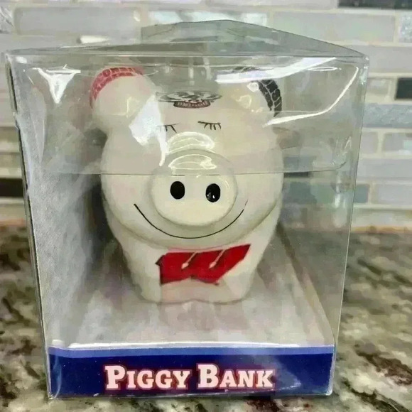 Wisconsin Badgers Piggy Bank - Picture 5 of 6